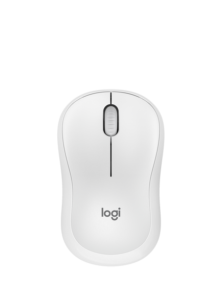 Logitech M240 Silent Bluetooth Wireless Mouse, Offwhite
