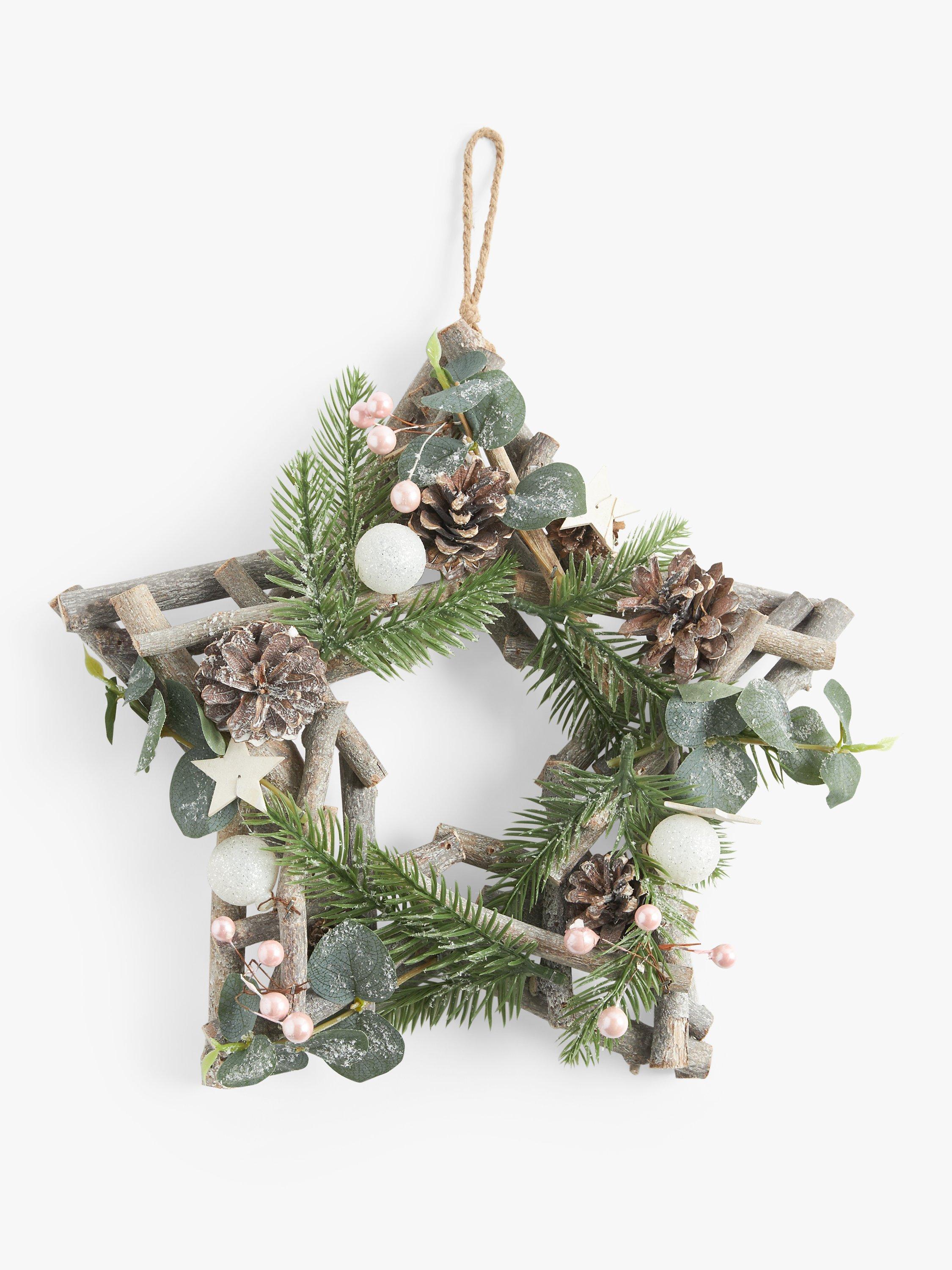John Lewis Polar Planet Star Stick Wreath