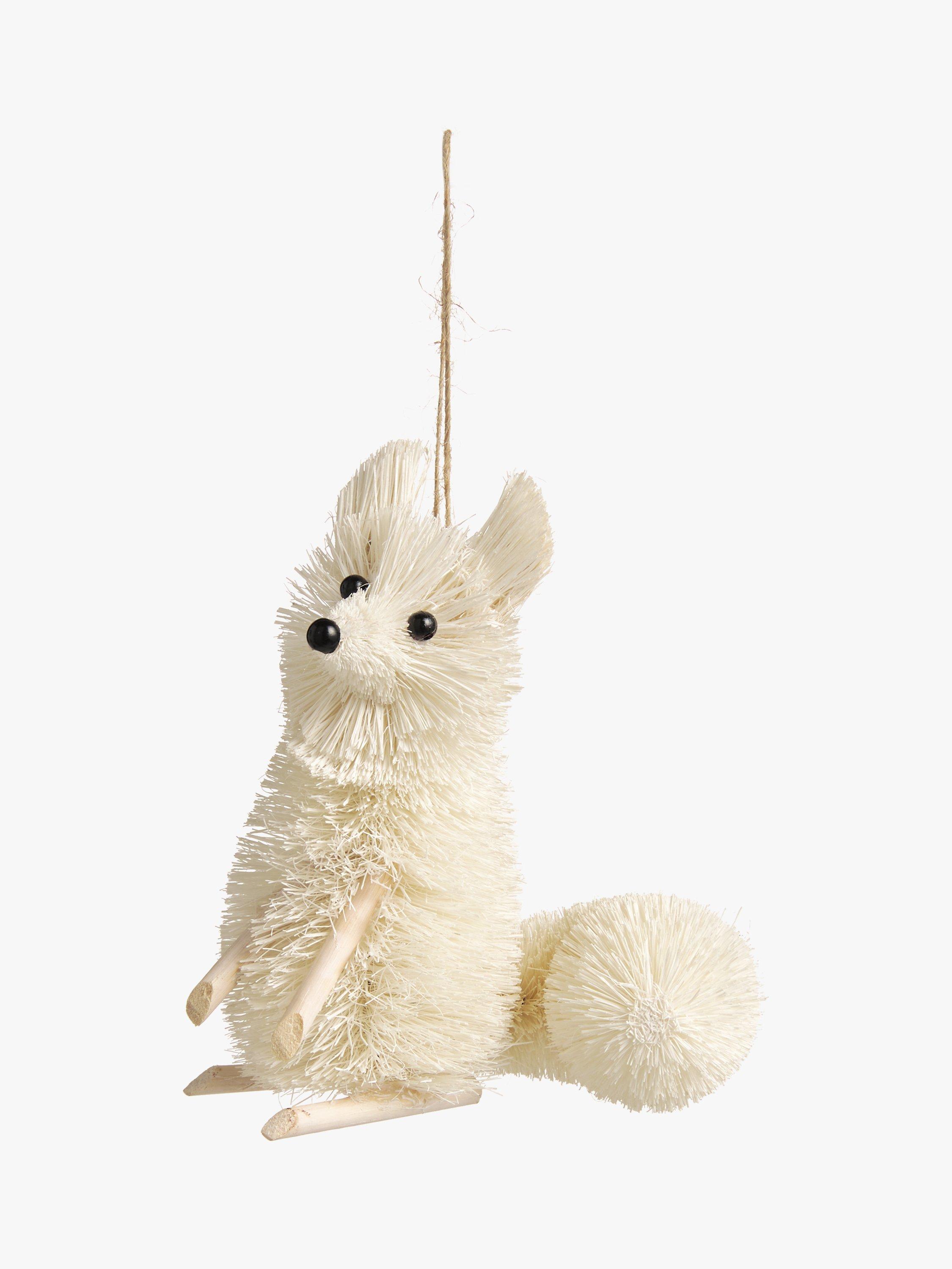 John Lewis Polar Planet Arctic Fox Tree Decoration