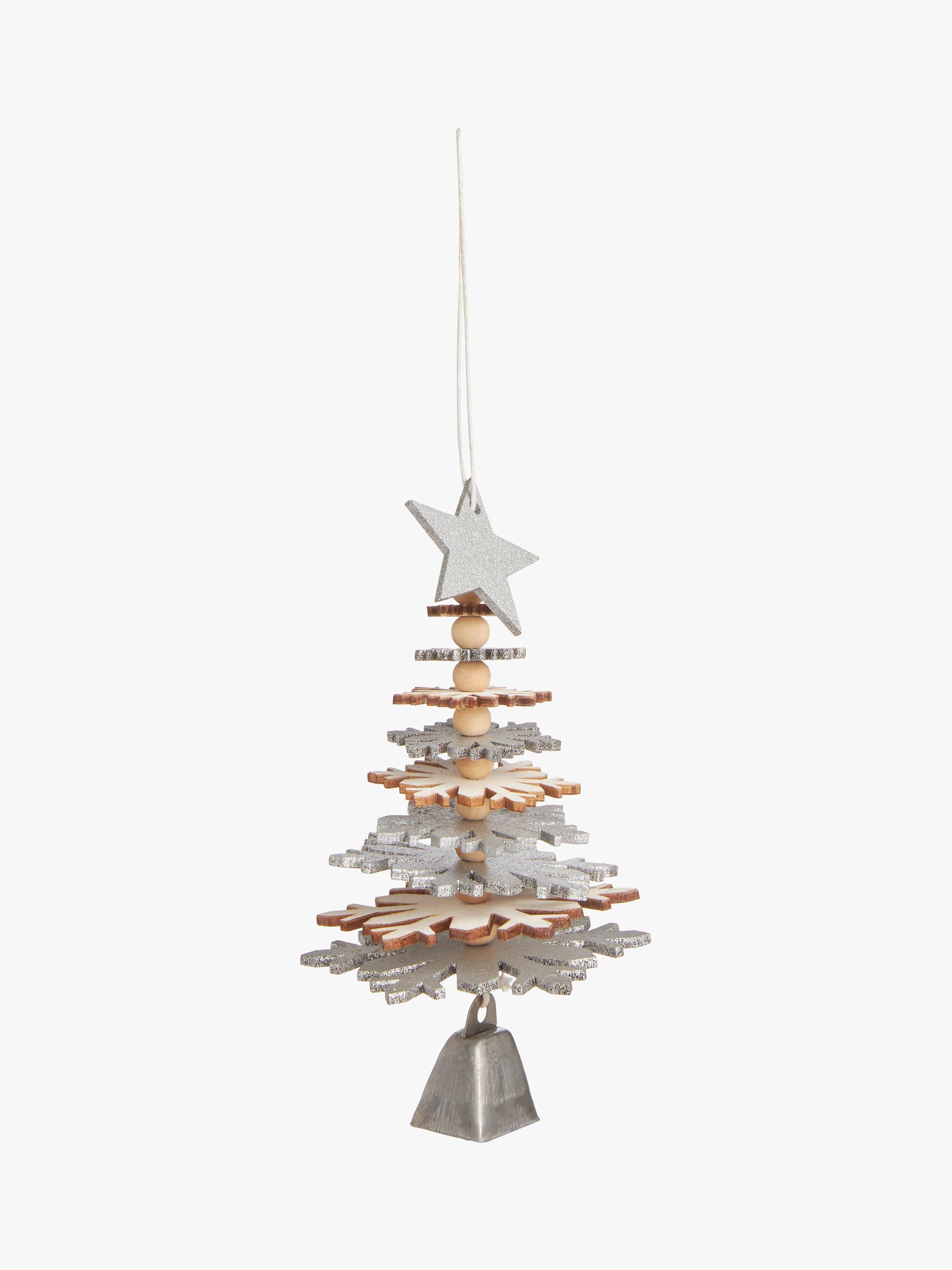John Lewis Polar Planet Snowflake Tree Decoration