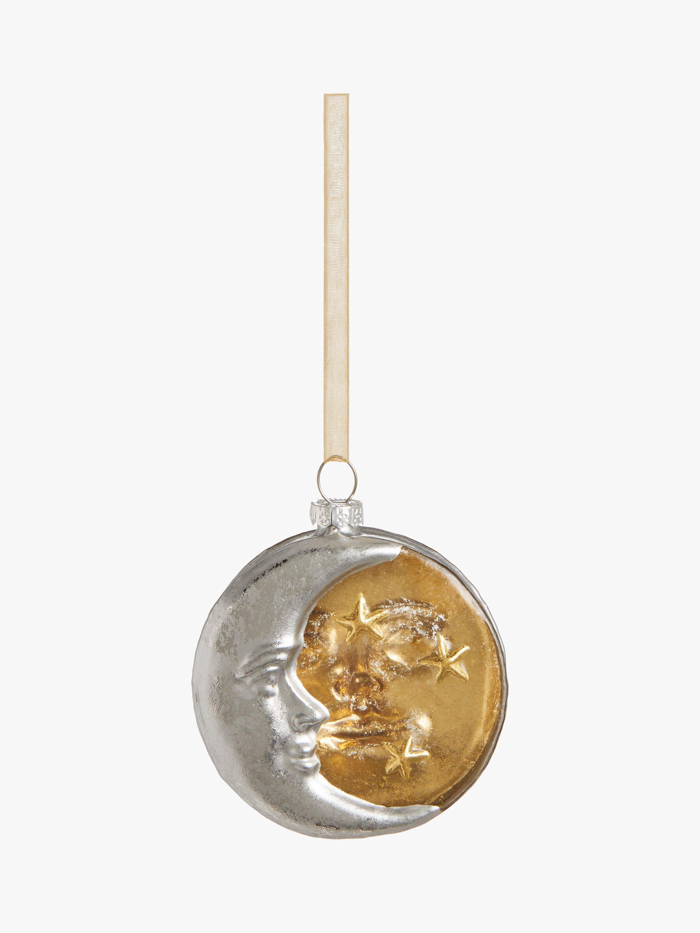 John Lewis Royal Fairytale Sun and Moon 2-Sided Bauble