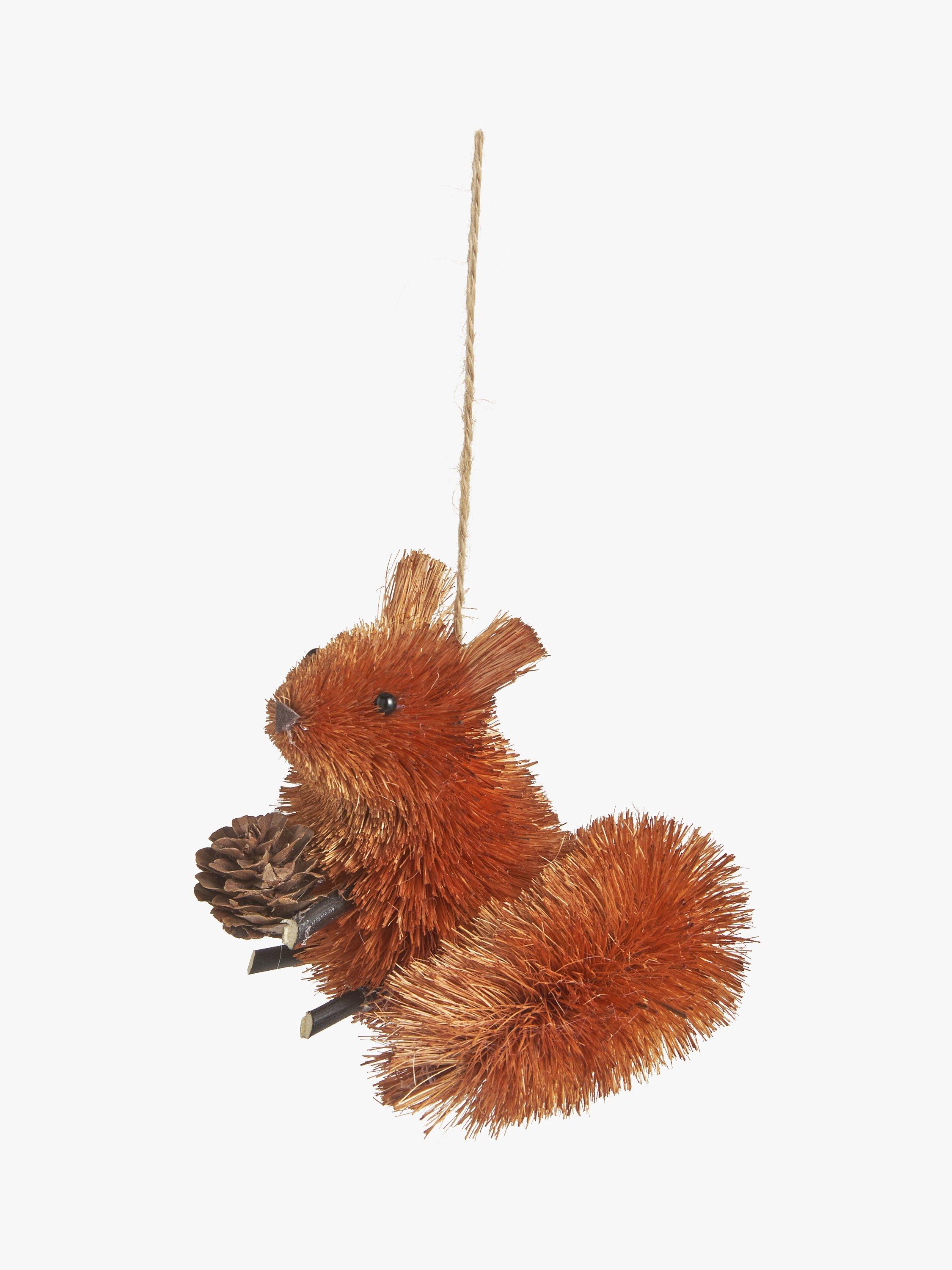 John Lewis Christmas Cottage Nibbles Squirrel Tree Decoration