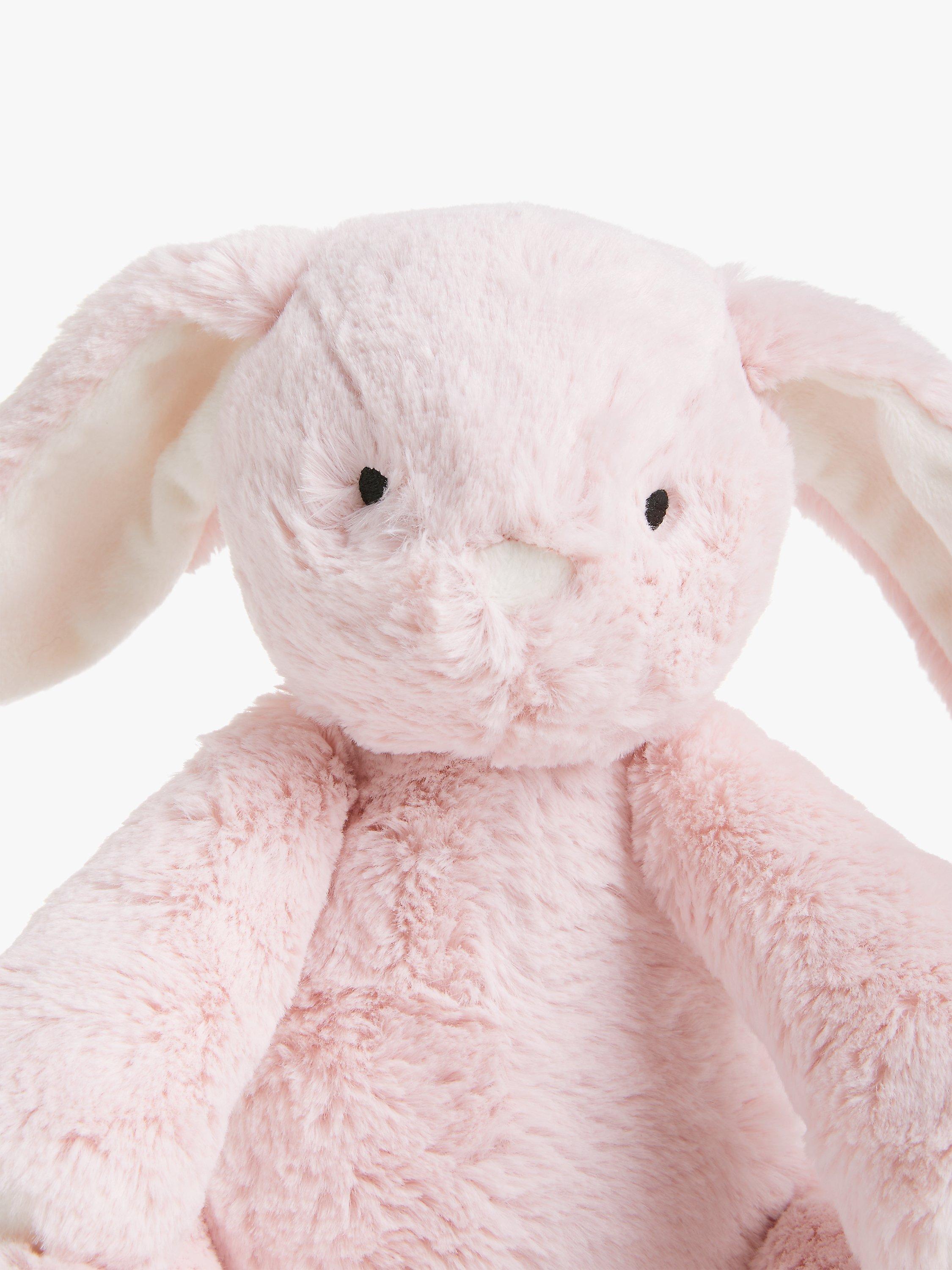 John Lewis Bunny Plush Soft Toy Pink