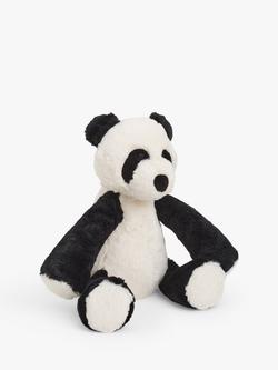 John Lewis Panda Plush Soft Toy, White