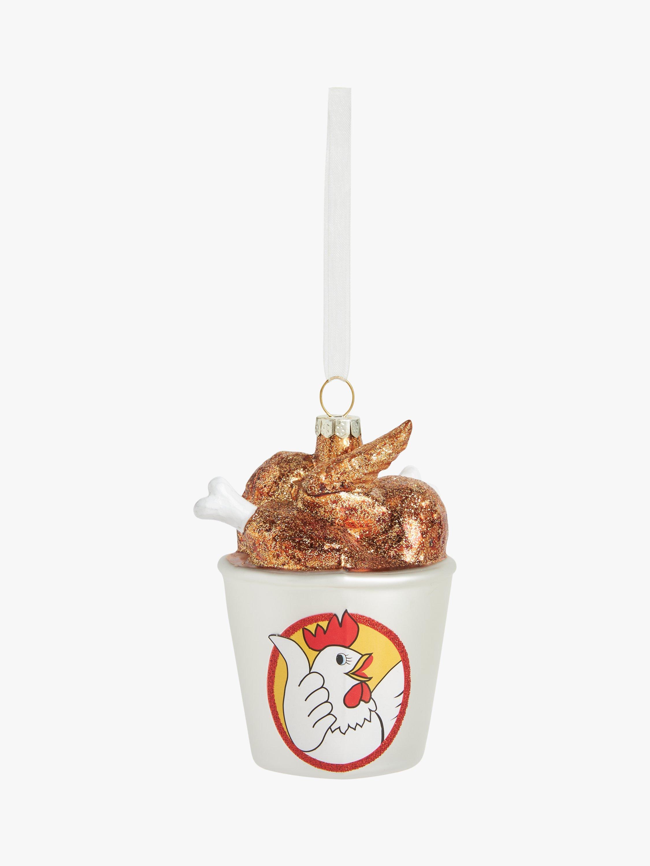 John Lewis Rainbow Time Capsule Chicken Bucket Bauble