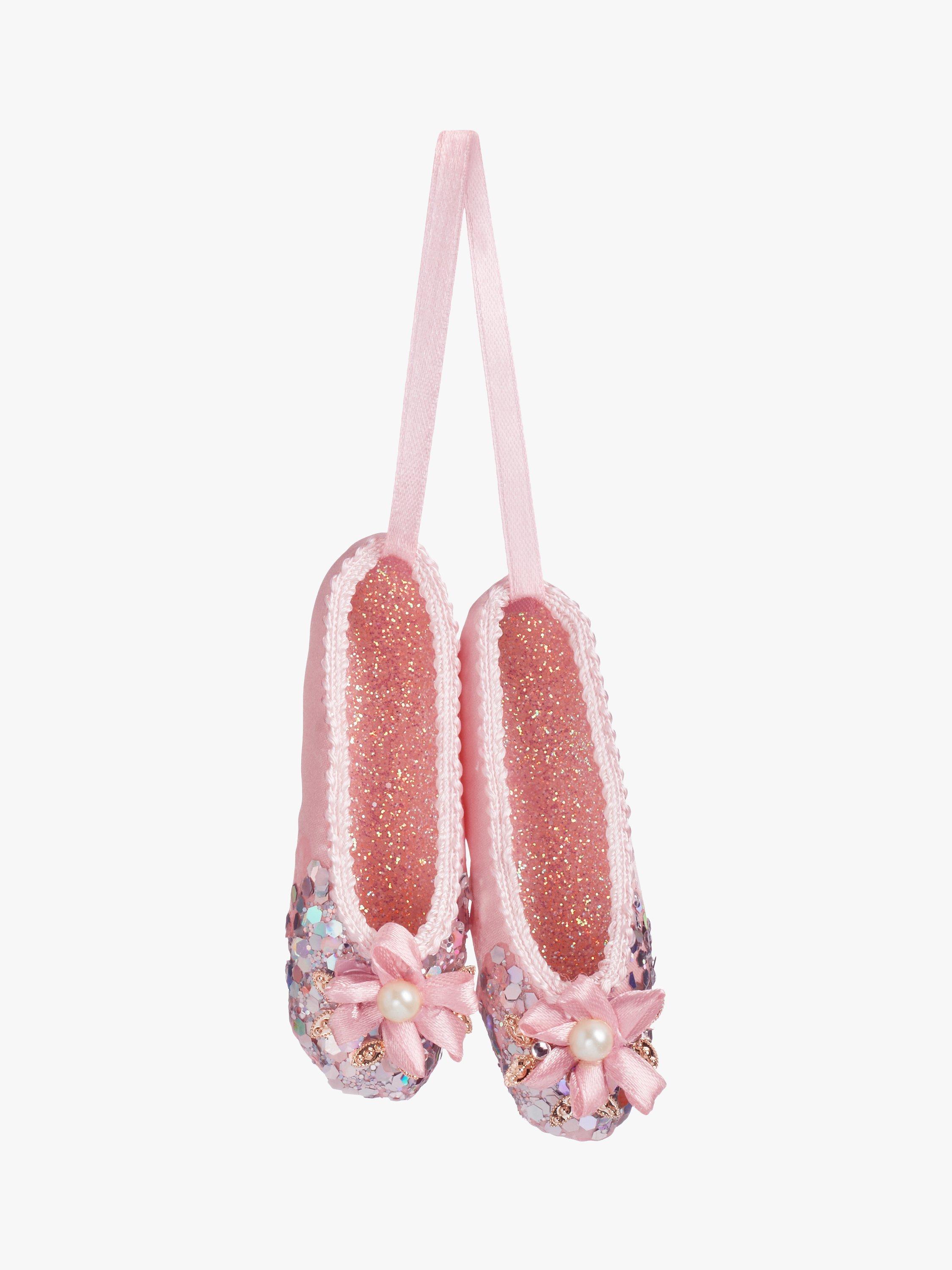 John Lewis Winter Fairytale Ballet Slippers Tree Decoration