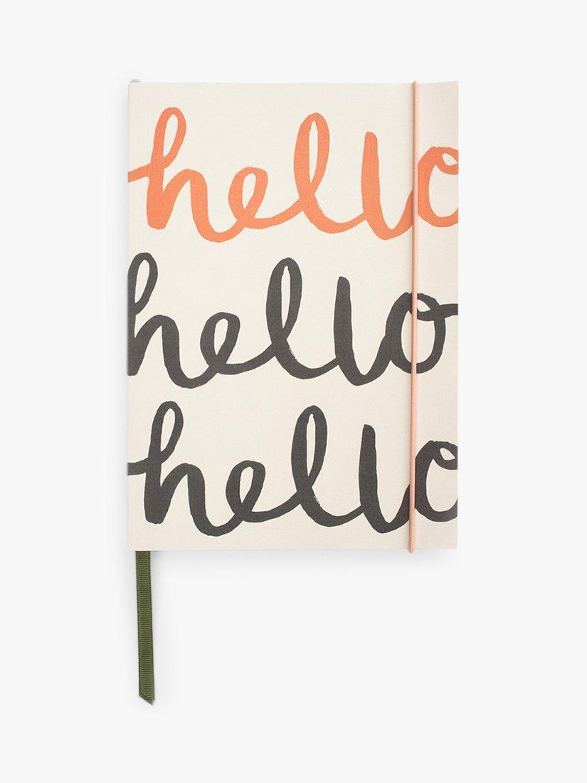 Caroline Gardner A5 Hello Notebook, Multi