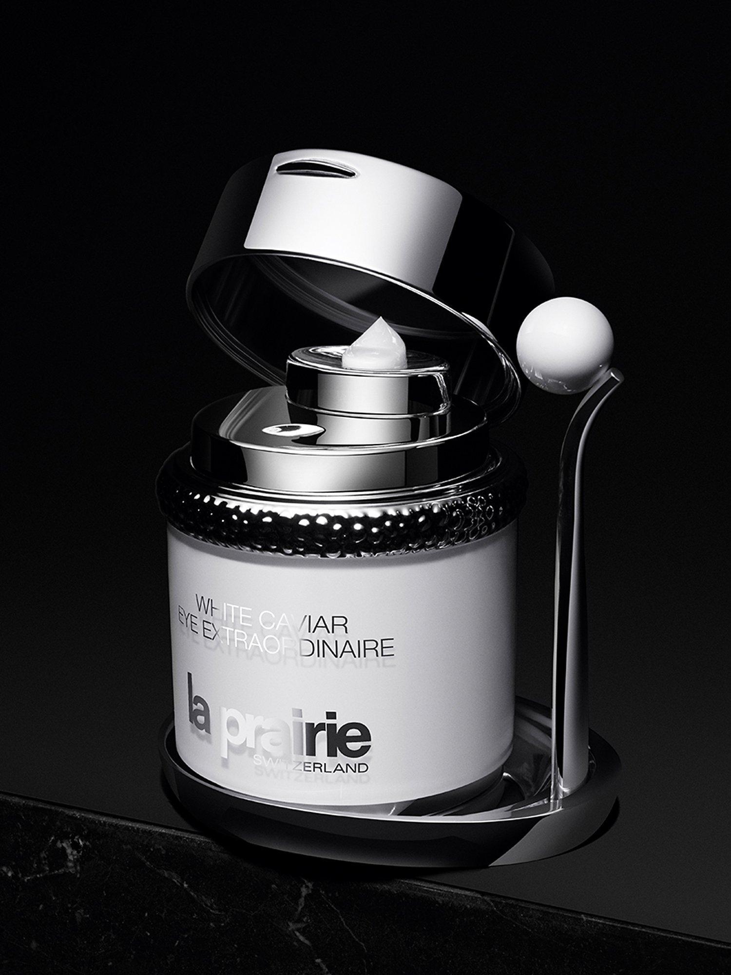 La prairie white offers caviar illuminating eye