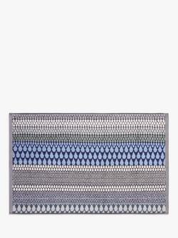 Margo Selby Kensal Bath Mat, Blue, Blue