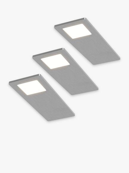 Sensio Velos LED Under Kitchen Cabinet Light, Pack of 3, Natural White Light, Natural White Light