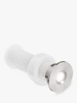 Sensio Iris LED Kitchen Round Plinth Light & Driver, Pack of 4, Natural White Light, Natural White Light