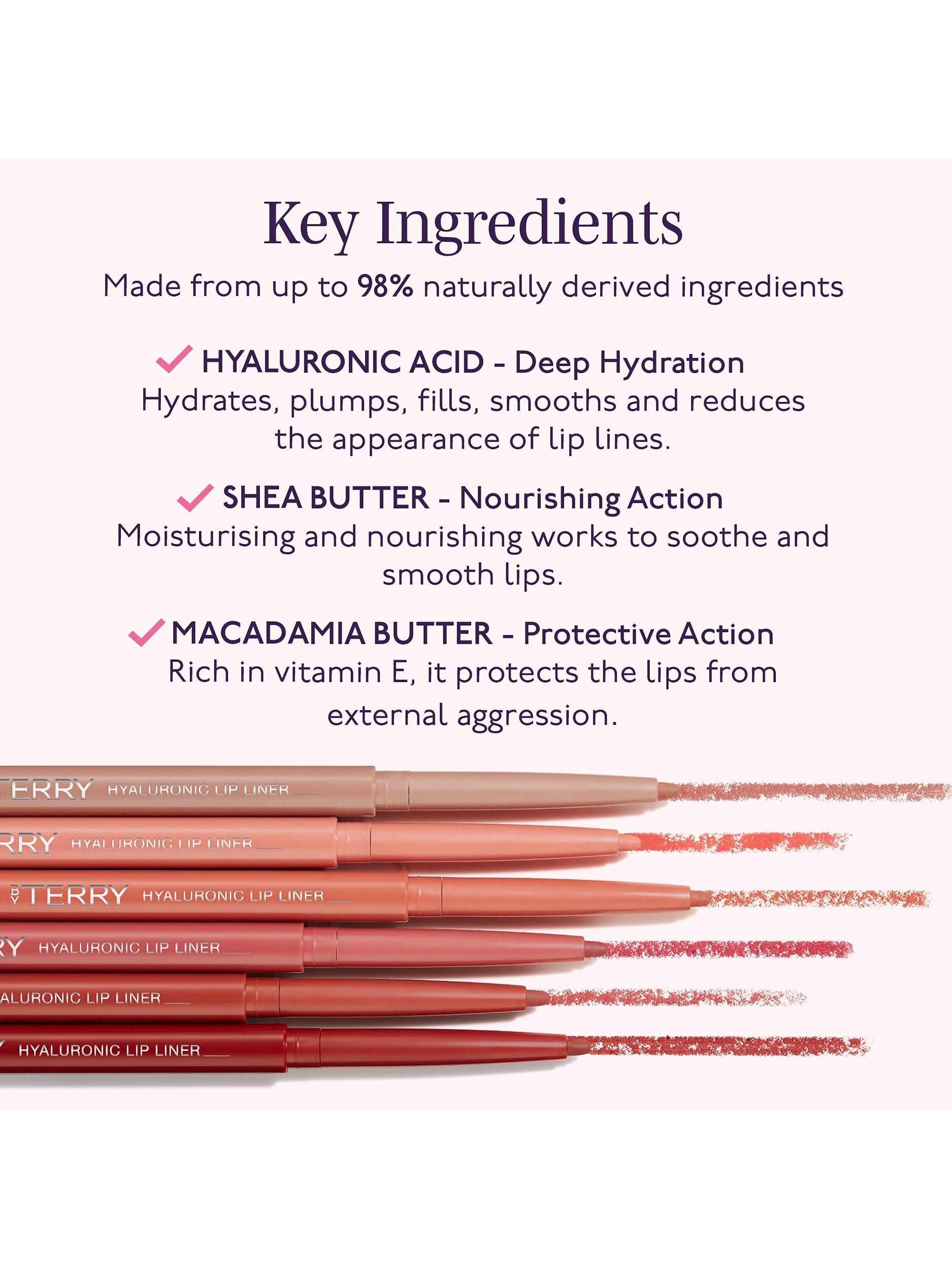 Product image 5 of 10, which shows BY TERRY Hyaluronic Lip Liner, 3. Tea Time