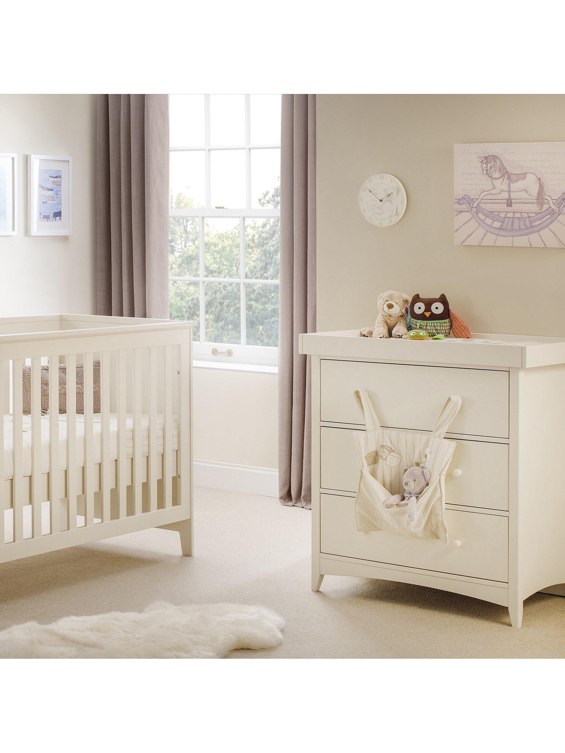 Julian Bowen Bambi Changing Station Dresser, Stone White