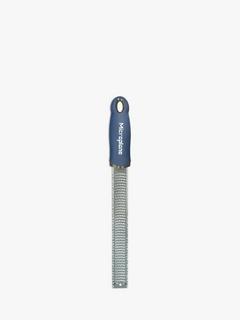 Microplane Stainless Steel Zester/Grater, Denim Blue/Silver