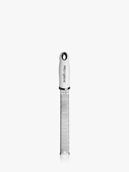 Microplane Stainless Steel Zester/Grater, White/Silver