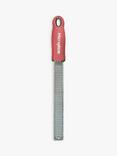 Microplane Stainless Steel Zester/Grater, Lipstick Pink/Silver
