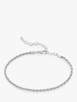 Monica Vinader Rope Chain Bracelet, Silver