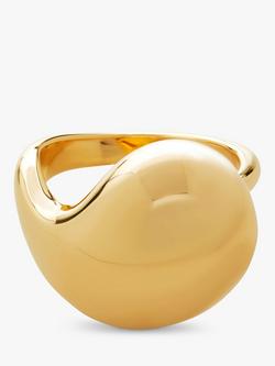 Monica Vinader Nura Wrap Ring, Gold, Gold