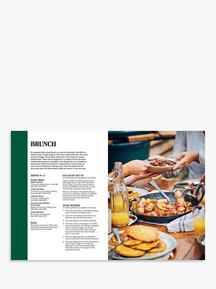 Unbranded Tim Hayward 'Feasts' BBQ Cookbook - view 2, Green