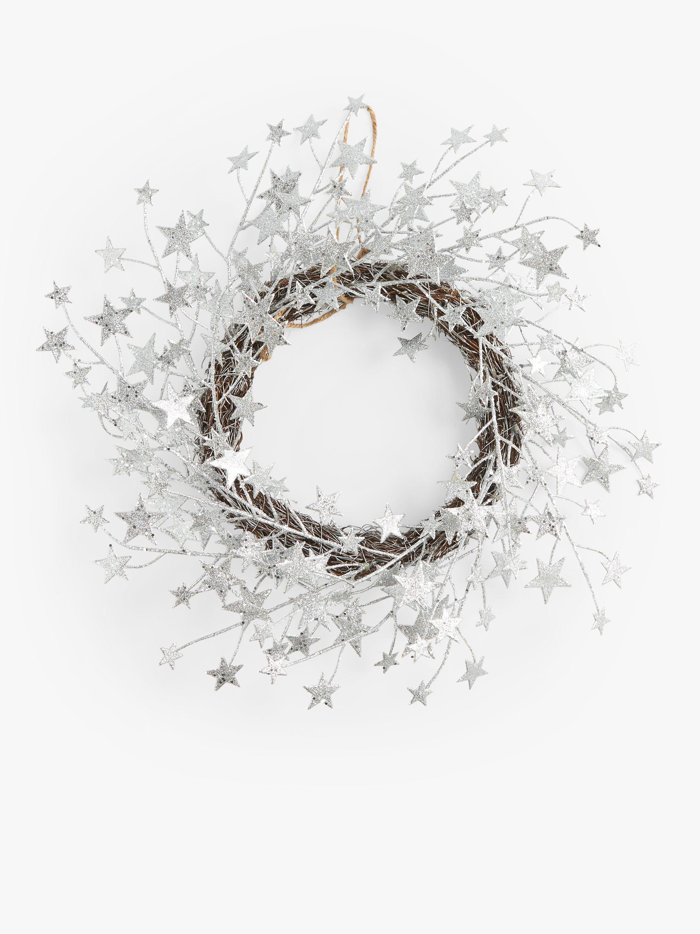 John Lewis Beyond Christmas Shooting Star Wreath