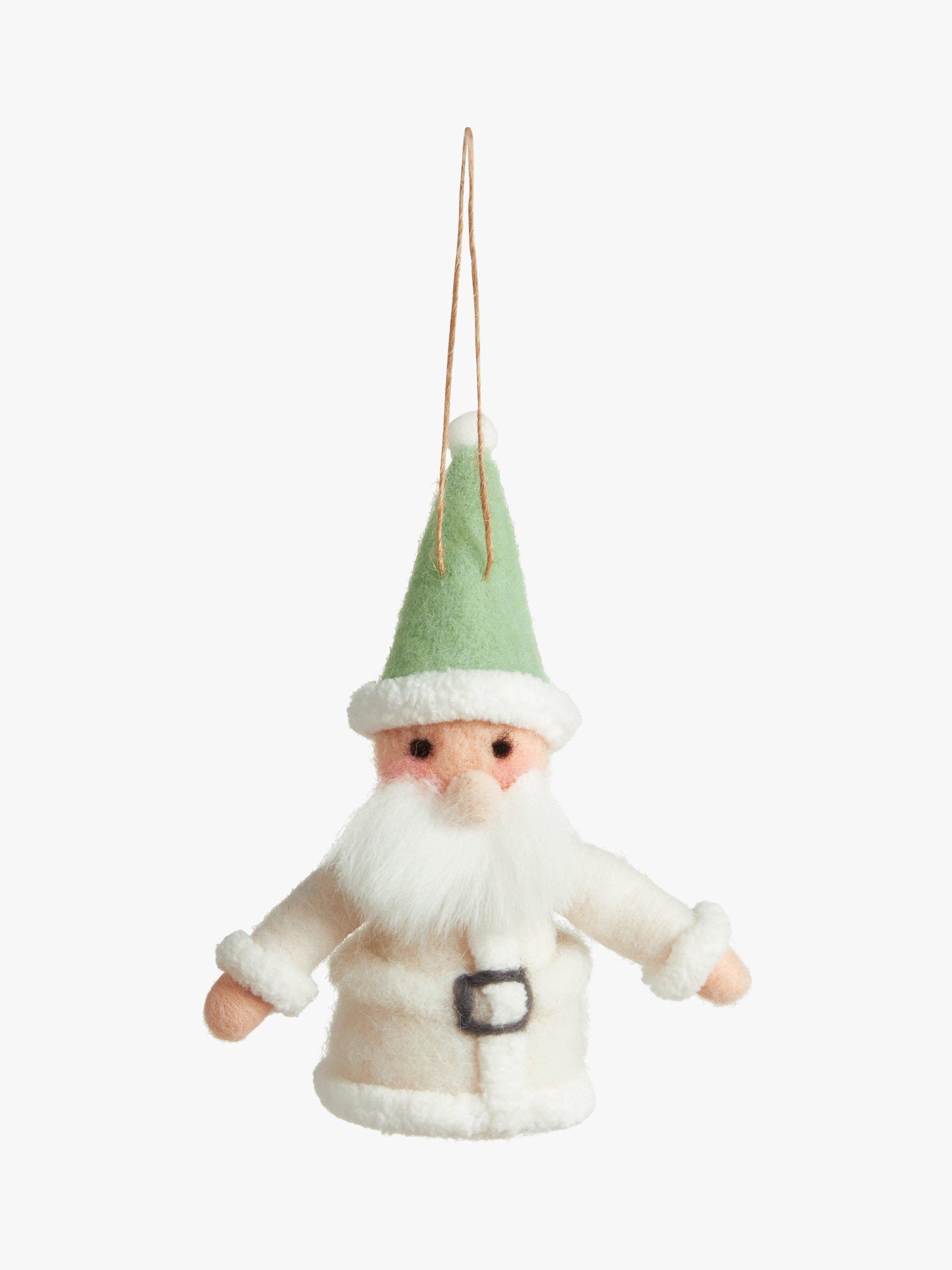 John Lewis Polar Planet Felt Santa Tree Decoration