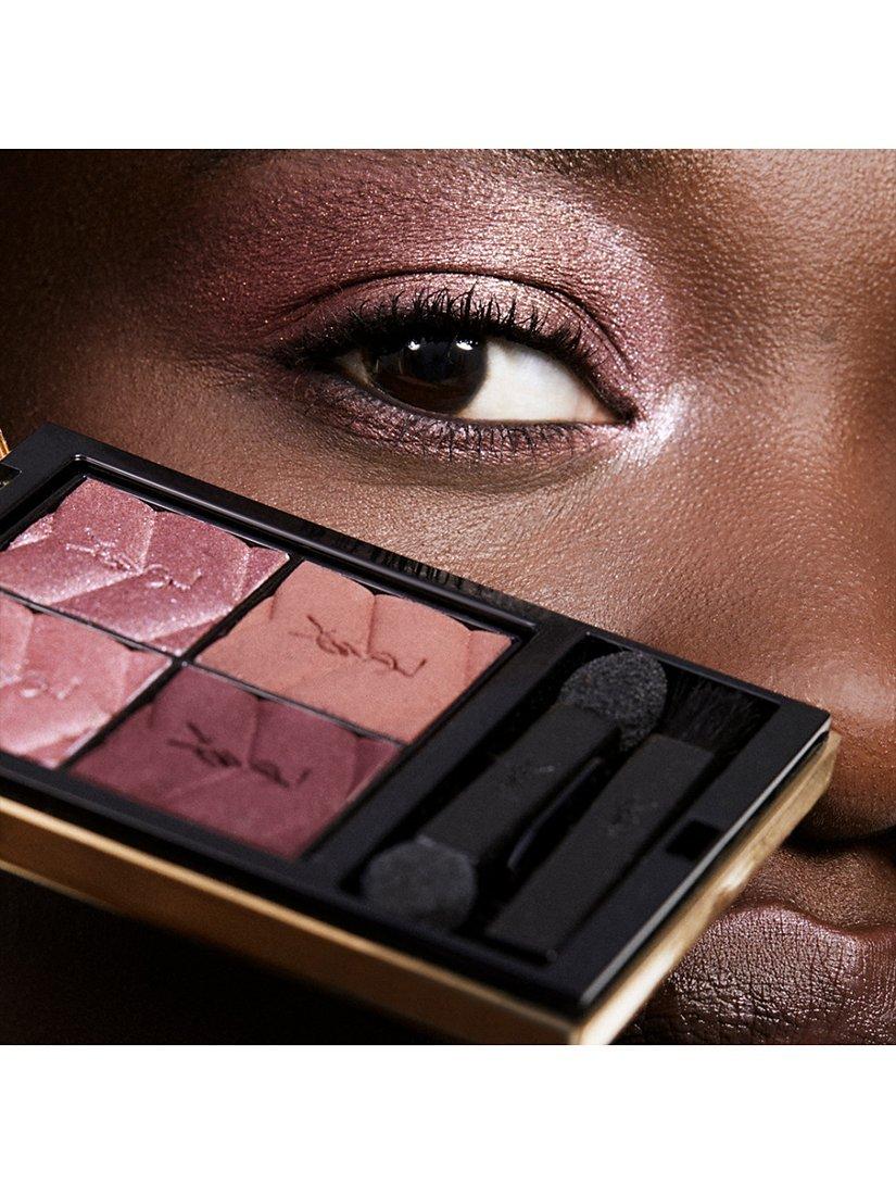 Product image 3 of 7, which shows Yves Saint Laurent Couture Mini Clutch Eyeshadow Palette, 400 Babylone Roses
