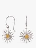 Dinny Hall Sun Charm Drop Earrings