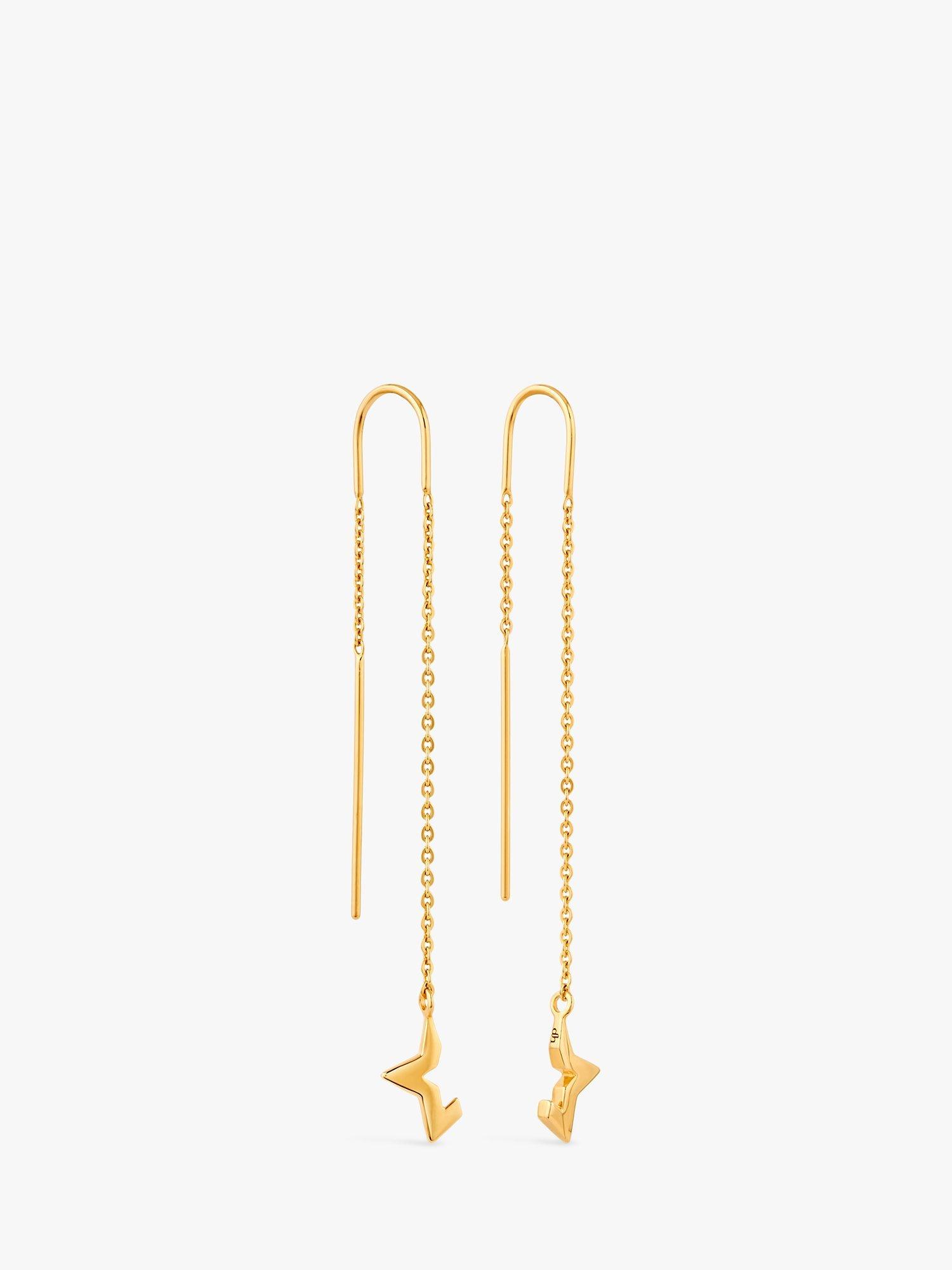 Dinny Hall Stargazer Deconstructed Threader Earrings