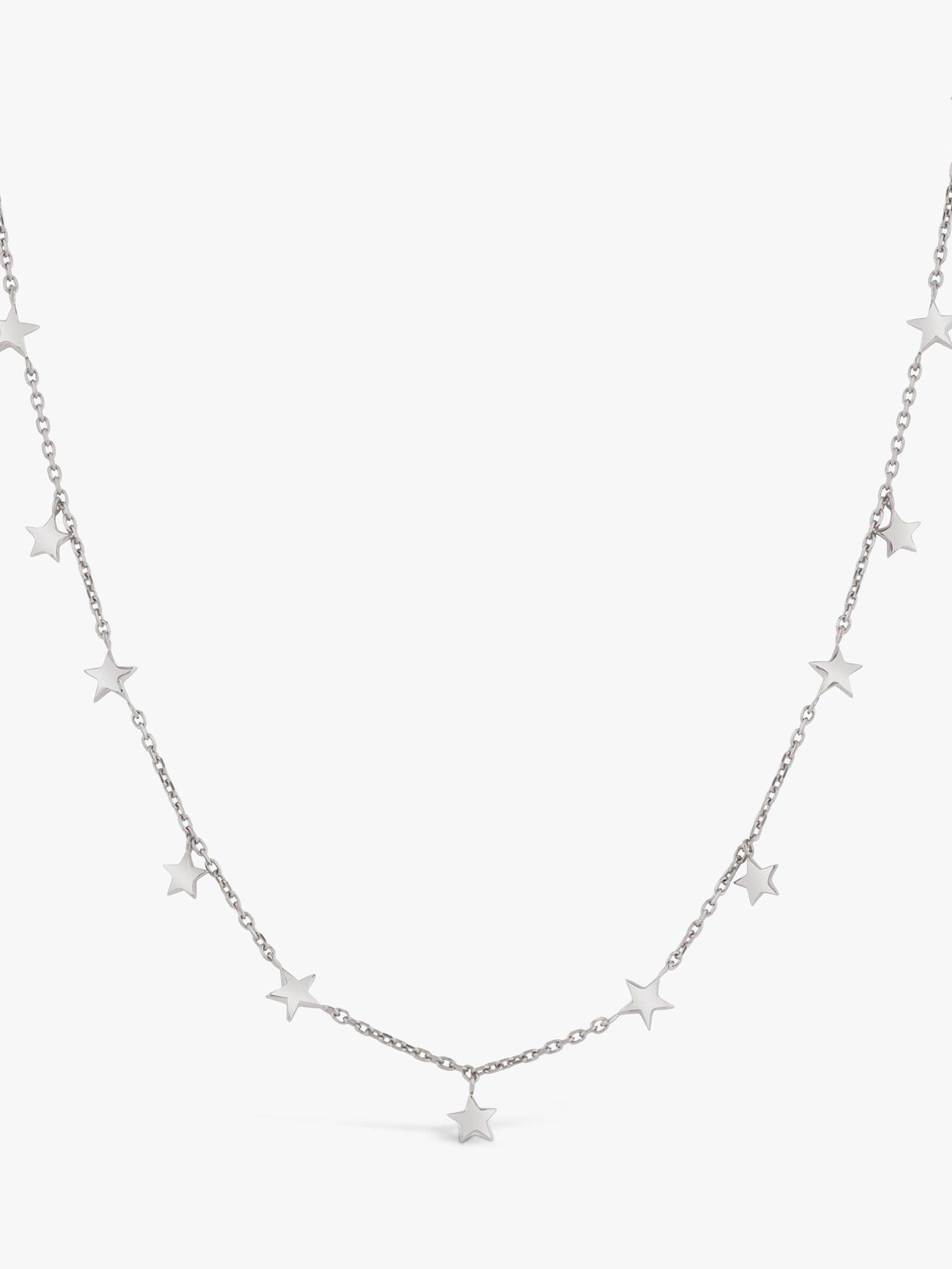 Dinny Hall Bijou Galaxy Star Necklace, Silver