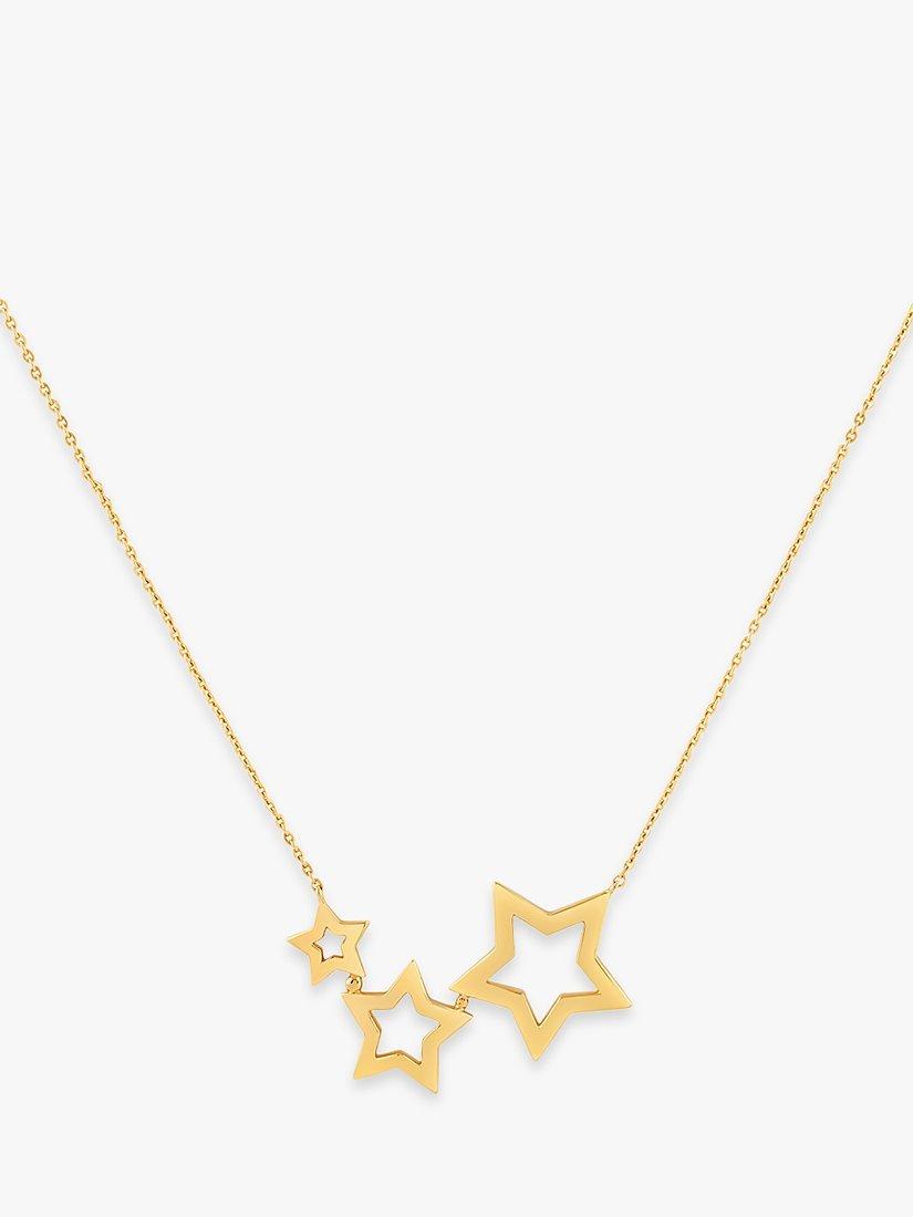 Dinny Hall Stargazer Triptych Necklace, Gold