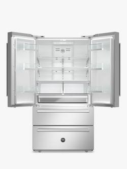 Bertazzoni Master Series REF904FFNXTC Freestanding 70/30 American Fridge Freezer, Stainless Steel - view 2, Stainless Steel