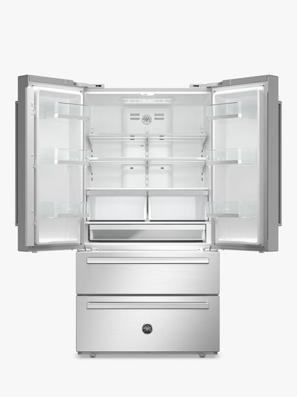 Bertazzoni Master Series REF904FFNXTC Freestanding 70/30 American Fridge Freezer, Stainless Steel - view 2, Stainless Steel
