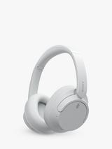 Sony WH-CH720 Noise Cancelling Bluetooth Wireless Over-Ear Headphones with Mic/Remote, White