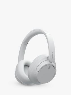 Sony WH-CH720 Noise Cancelling Bluetooth Wireless Over-Ear Headphones with Mic/Remote, White