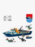 LEGO City Arctic Explorer Ship, Big Floating Boat Toy 60368