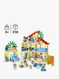 LEGO DUPLO 3in1 Family House Toy for Toddlers Aged 3+ 10994