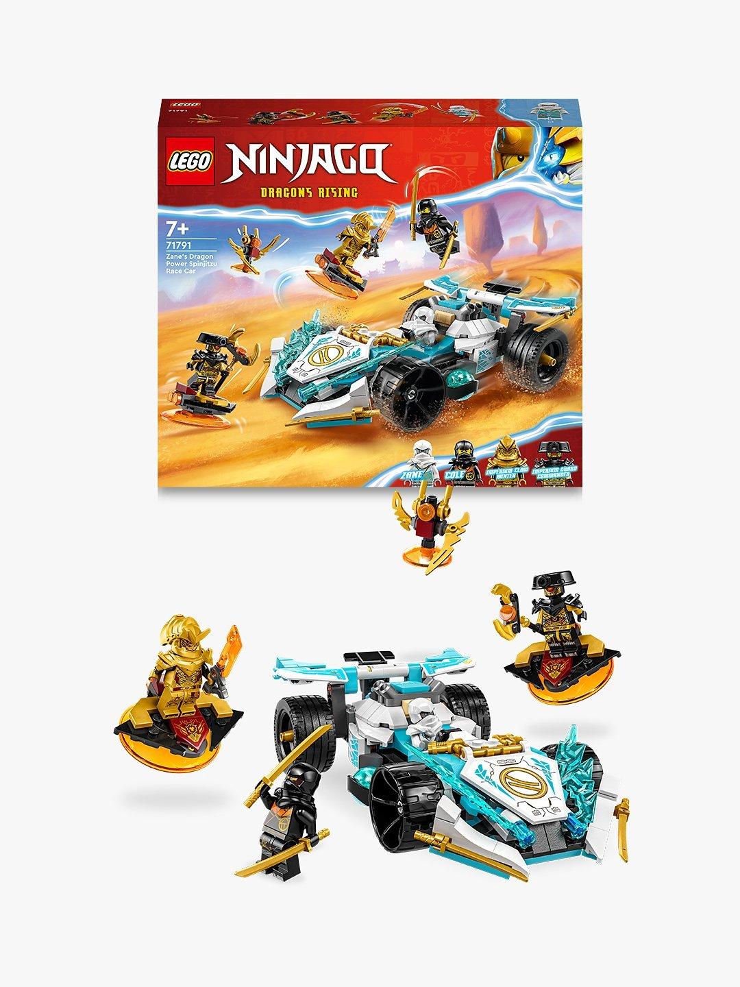LEGO Ninjago 71791 Zane’s Dragon Power Spinjitzu Race Car
