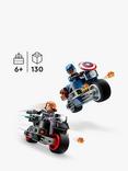 LEGO Marvel 76260 Black Widow & Captain America Motorcycles