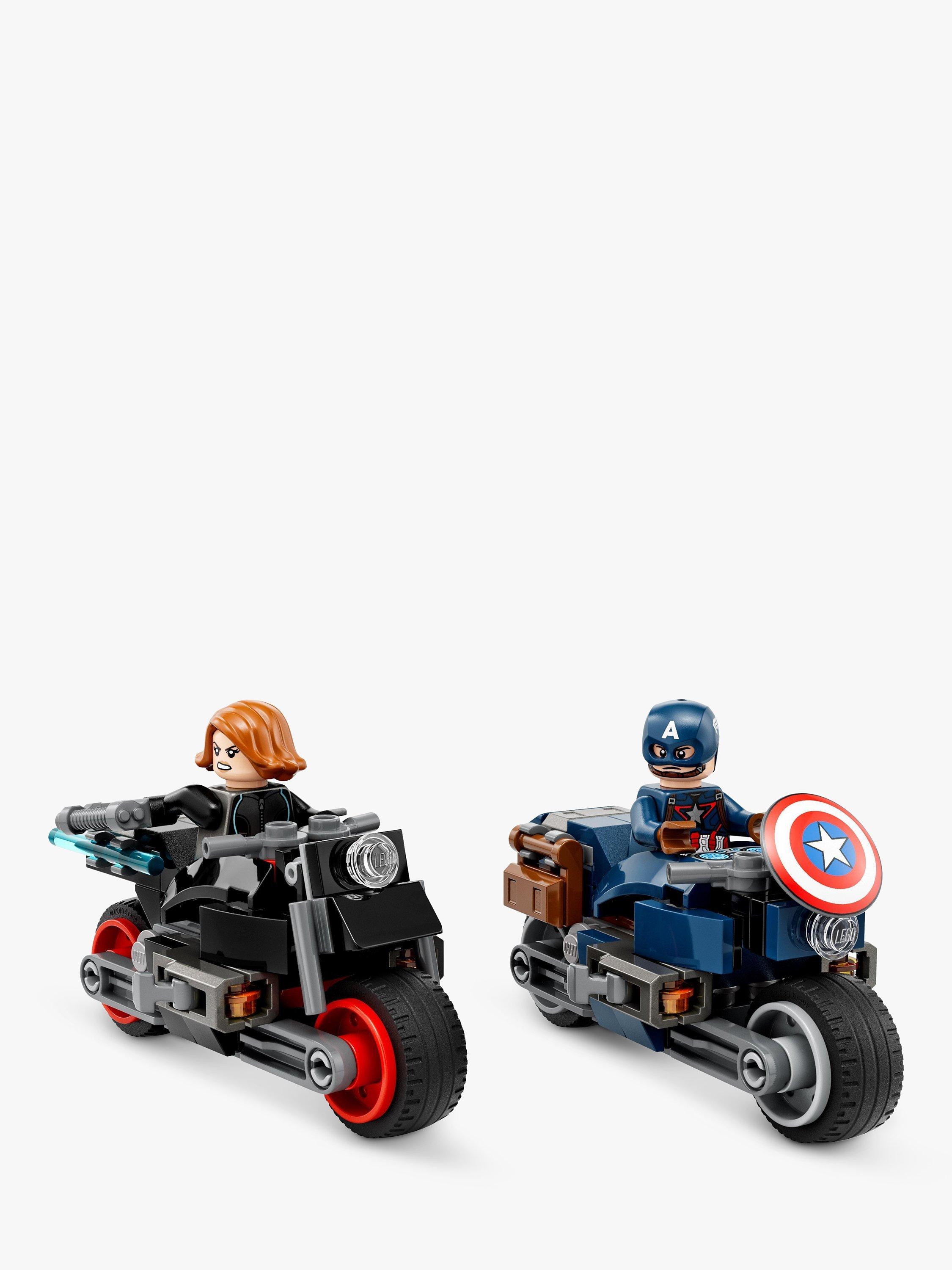LEGO Marvel 76260 Black Widow Captain America Motorcycles
