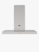 Belling Cookcentre 90T Chimney Cooker Hood, Stainless Steel