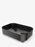 Ninja Woodfire Electric BBQ Grill Combo Crisper Basket, Black