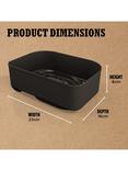 Ninja Woodfire Electric BBQ Grill Combo Crisper Basket, Black
