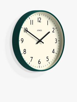 Jones Clocks Studio Wall Clock, 30cm - view 2, Green