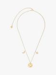 Wanderlust + Co You Are Enough Pendant Necklace, Gold