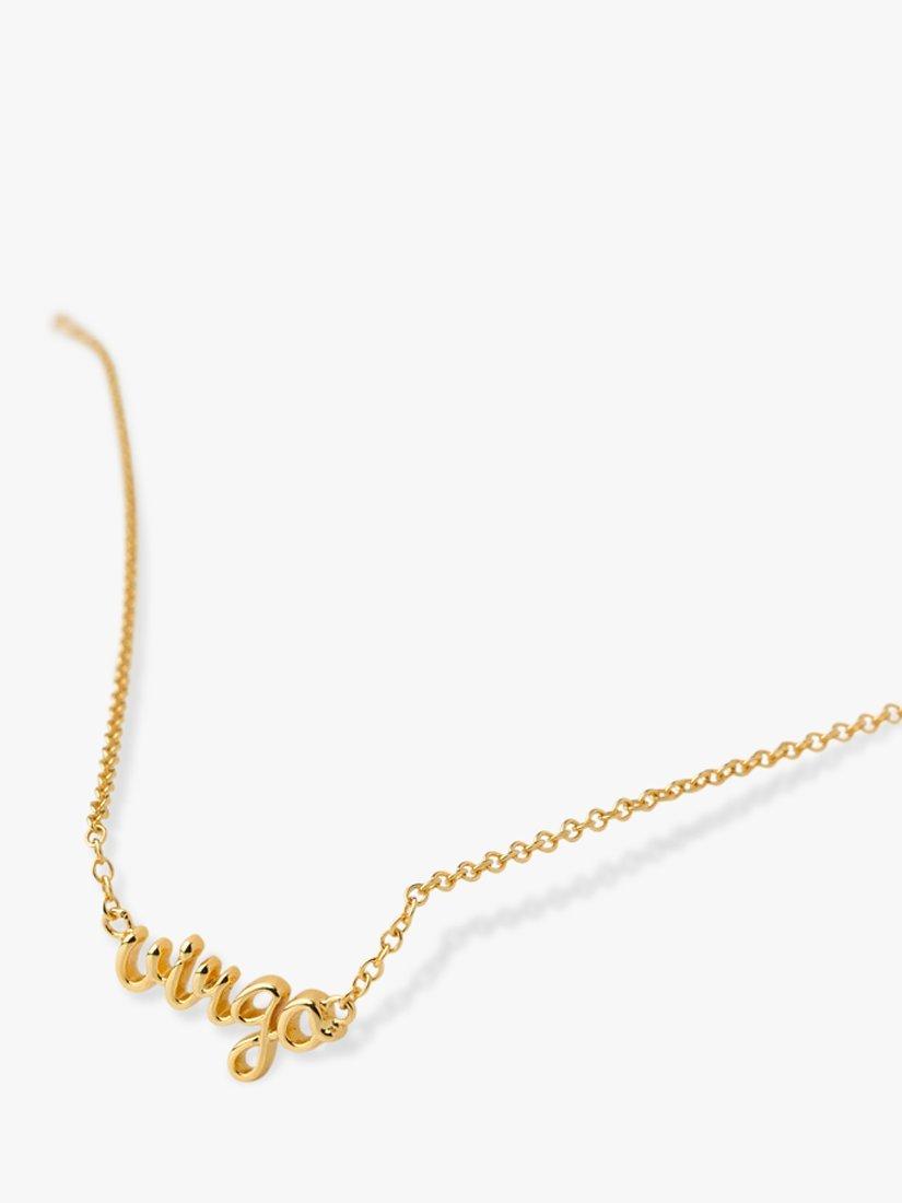 Product image 4 of 4, which shows Wanderlust + Co Zodiac Chain Necklace, Virgo
