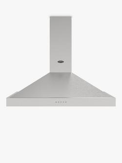 Cookcentre 100T Chimney Cooker Hood, Stainless Steel, Stainless Steel