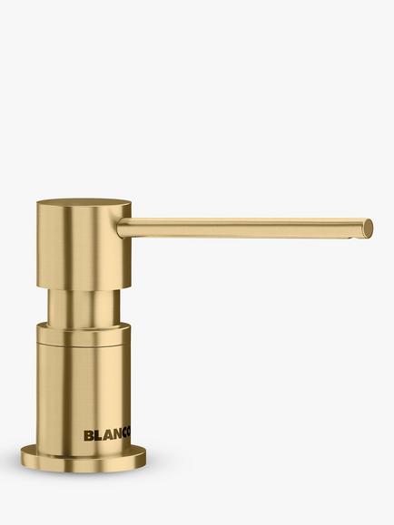 BLANCO Lato Kitchen Sink Soap Dispenser, Satin Gold