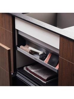 BLANCO Orga 60P Under Kitchen Sink Pull-Out Door Storage Shelf, Dark Grey - view 2, Grey