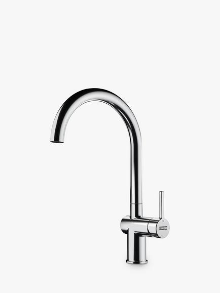 Franke Active Spray Swivel Spout Single Lever Kitchen Mixer Tap, Matt Black, Chrome