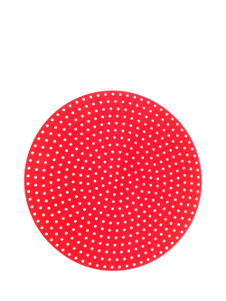 School Of Wok Silicone Non-Stick Round Steaming Mat, 25cm, Red - view 2, Black